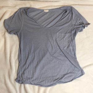 Garage Light Blue Medium Short Sleeve Shirt